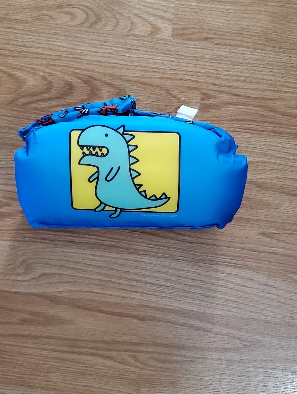 Kids Blue Dino Swim Floatation Arm Bands